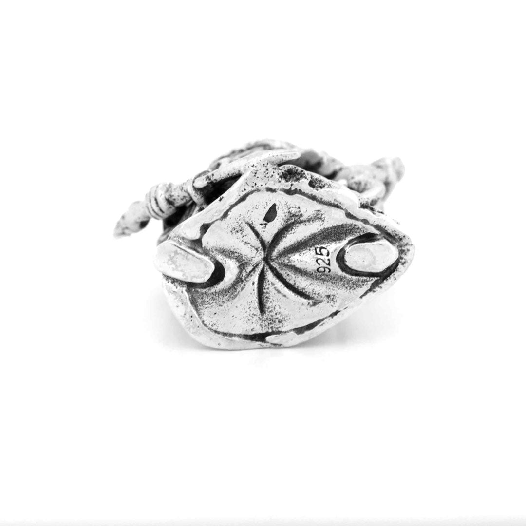 Silver Black Raven Beads Guan Gong Sterling Silver Charm by The Alternative Bead
