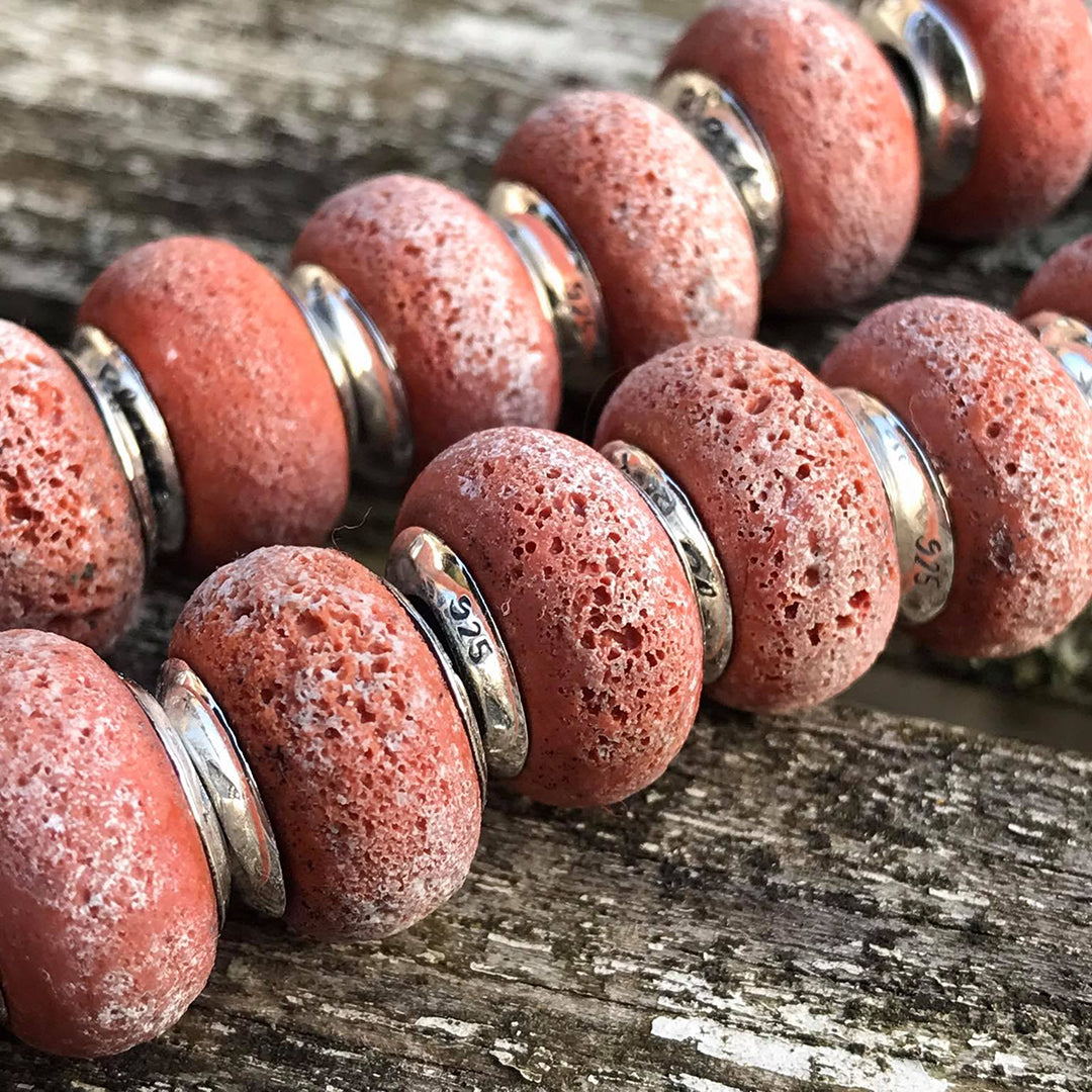 Black Raven Beads Red Curry red and orange glass Charm by The Alternative Bead. Your official Black Raven Beads Retailer from Germany