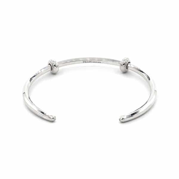 Praan Hexagon Bangle silver sterling-silver Bangle by The Alternative Bead. Your official Praan Retailer from Germany