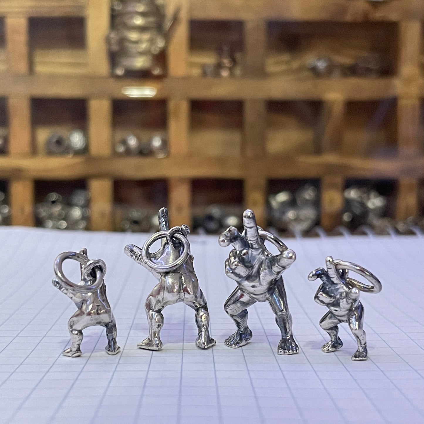 OHM Beads OCTO: Handyman sterling-silver Bead The Alternative Bead