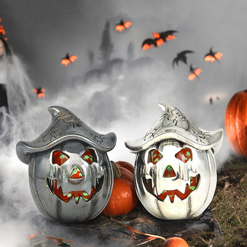 Ogerbeads Mr. Pumpkin DARK Edition – Glass Bead Excluded silver; gray sterling-silver Bead by The Alternative Bead. Your official Ogerbeads Retailer from Germany
