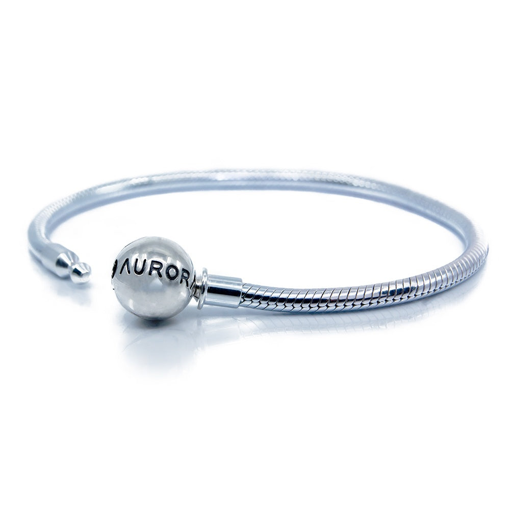 Aurora Charm Sterling Silver Bracelet silver sterling-silver Bracelet by The Alternative Bead. Your official Aurora Charm Retailer from Germany