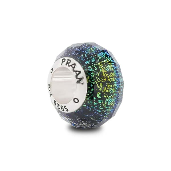 Praan Yellow Borealis silver sterling-silver Bead by The Alternative Bead. Your official Praan Retailer from Germany