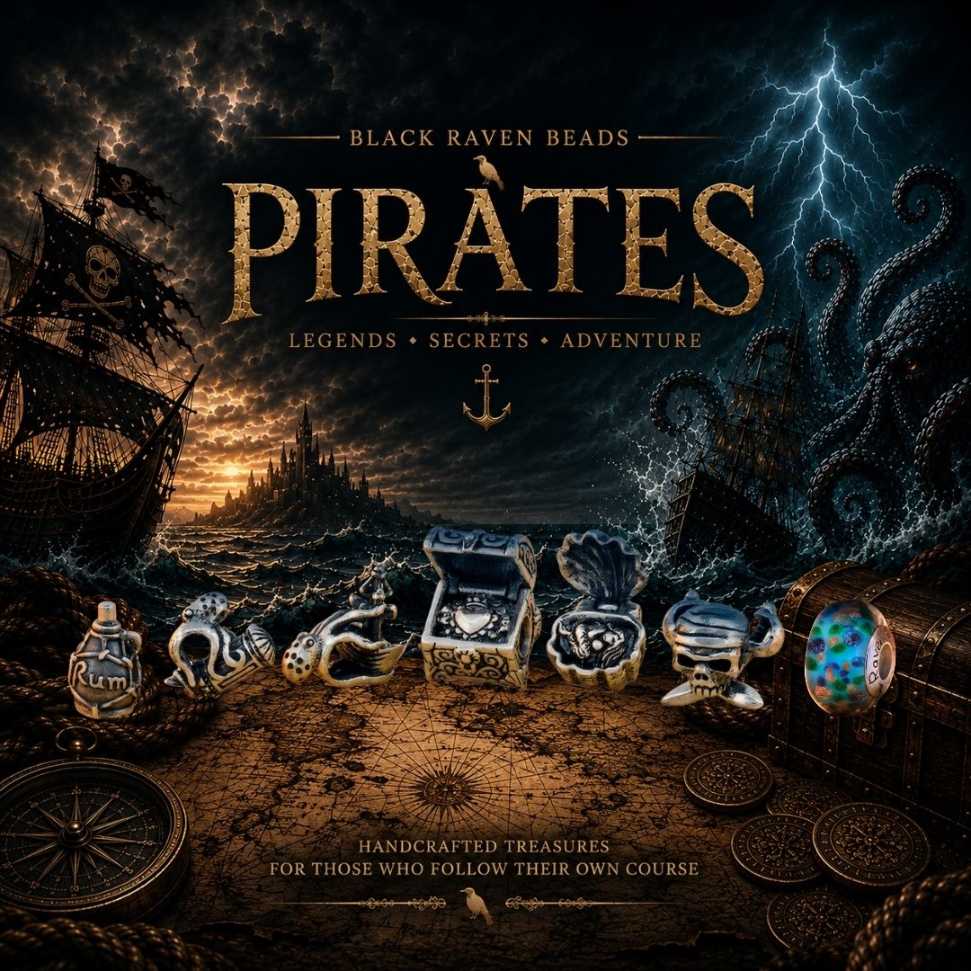 Set Sail for Adventure: Introducing the Black Raven Beads Pirates Collection
