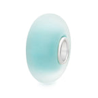 Elfbeads Light Blue Frost blue; silver glass Bead by The Alternative Bead. Your official Elfbeads Retailer from Germany