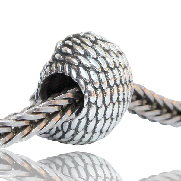 VIP-CHARMS Cute Hedgehog Bead Charm (ME0059) silver sterling-silver Charm by The Alternative Bead. Your Official VIP-CHARMS Retailer from Germany