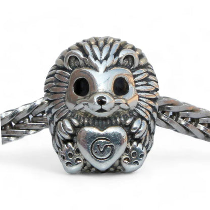 VIP-CHARMS Cute Hedgehog Bead Charm (ME0059) silver sterling-silver Charm by The Alternative Bead. Your Official VIP-CHARMS Retailer from Germany