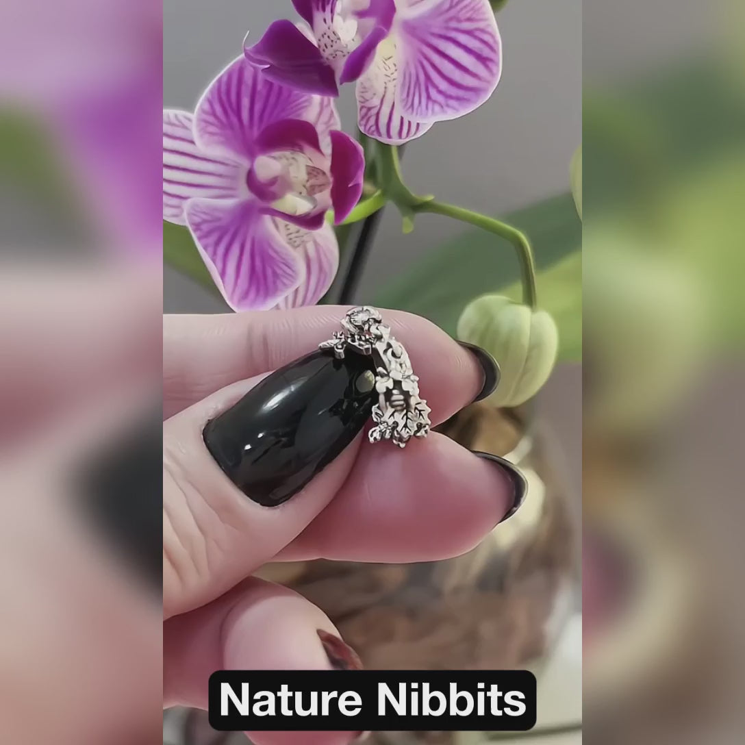 OHM Beads Nature Nibbits (AAN041)  sterling-silver Bead The Alternative Bead
