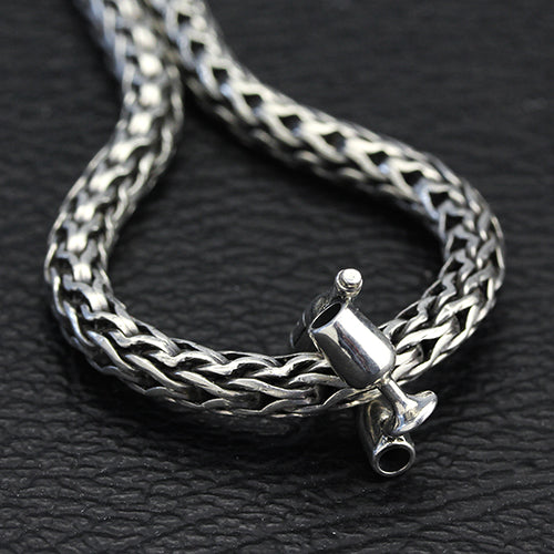 OHM Beads Red Or White (AAF017)  sterling-silver Bead The Alternative Bead