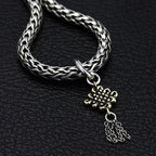 OHM Beads Mystic Knot (2-Tone) (AAH050SG)  sterling-silver Bead The Alternative Bead