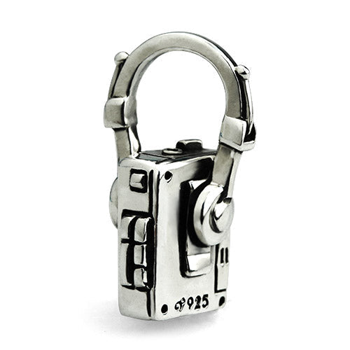 OHM Beads Move About (AAM018)  sterling-silver Bead The Alternative Bead