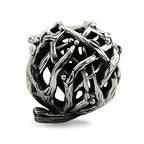 OHM Beads Tumble (AAN038)  sterling-silver Bead The Alternative Bead