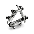 OHM Beads Boarding (AAP073)  sterling-silver Bead The Alternative Bead