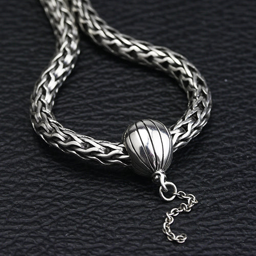 OHM Beads Puff A Puff (AAS028)  sterling-silver Bead The Alternative Bead