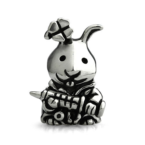 OHM Beads Dr Bunny  sterling-silver Bead The Alternative Bead