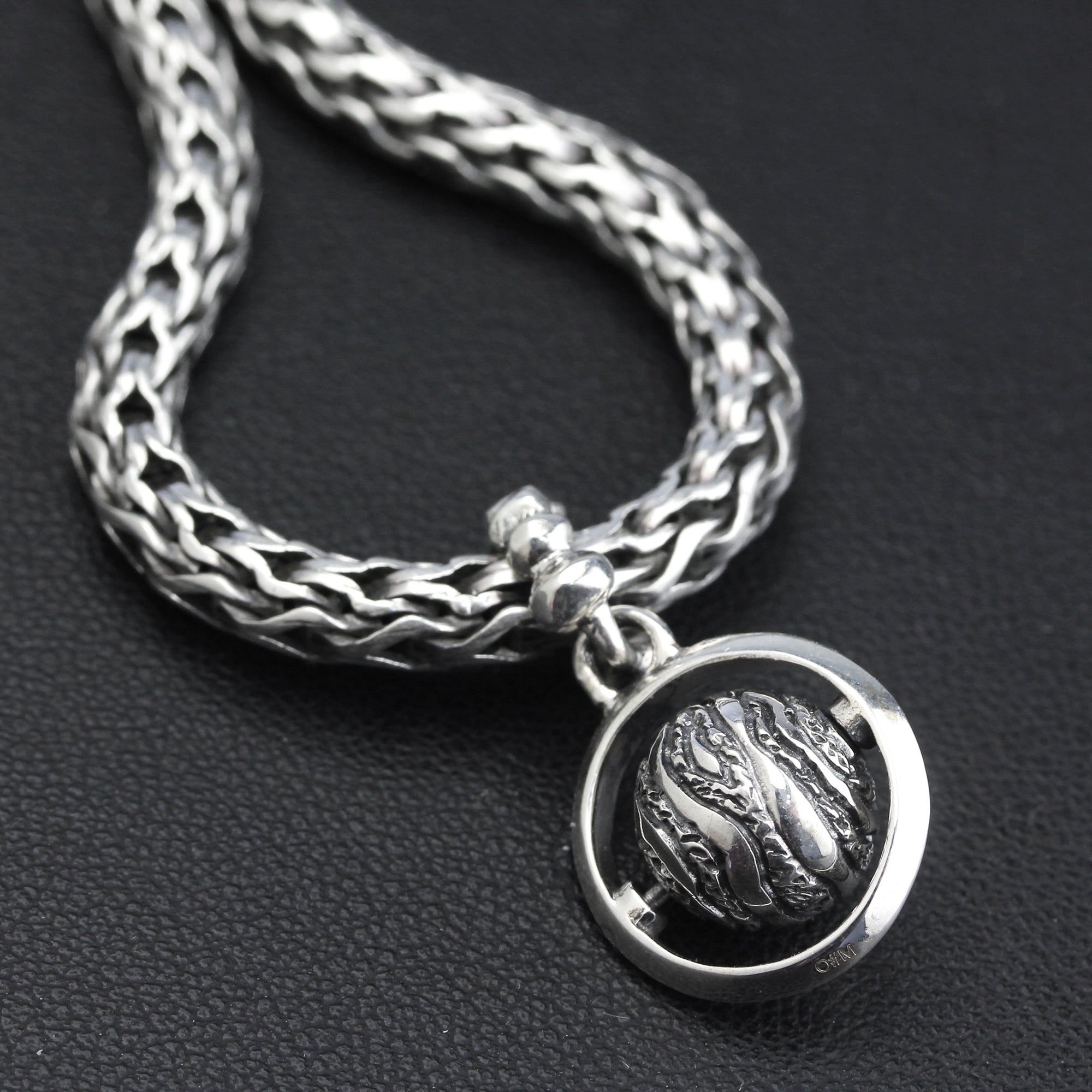 OHM Beads Uranus Unhhhh (AAX136)  sterling-silver Bead The Alternative Bead