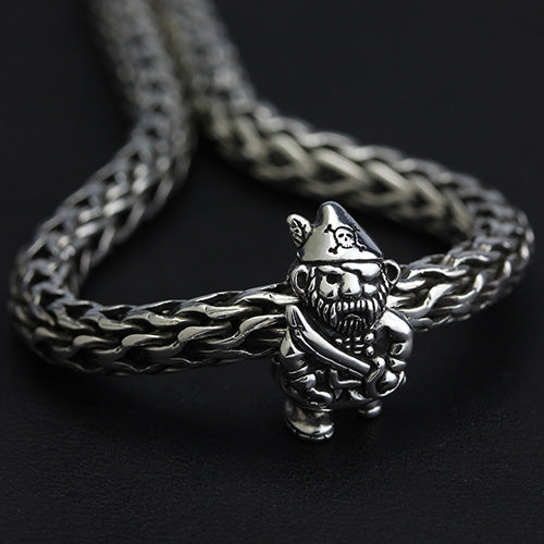 OHM Beads Pirate Gnome (AAX908)  sterling-silver Bead The Alternative Bead