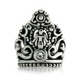 OHM Beads Crowned (AAY062)  sterling-silver Bead The Alternative Bead