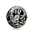 OHM Beads Howling At The Moon (AAY066)  sterling-silver Bead The Alternative Bead