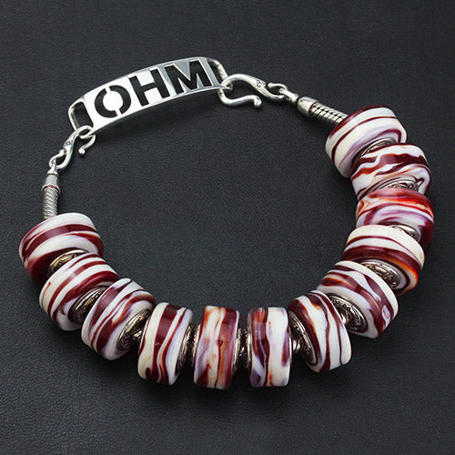 OHM Beads It's Vegan (AMG102)  sterling-silver Bead The Alternative Bead