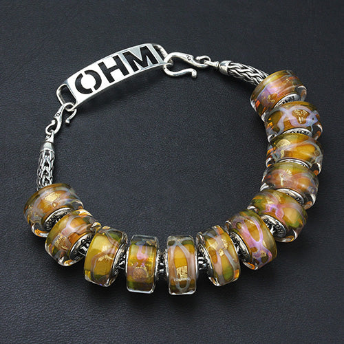 OHM Beads Radiate Light (AMG125)  sterling-silver Bead The Alternative Bead