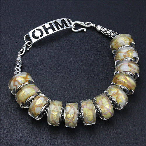 OHM Beads Walk About (AMG134)  sterling-silver Bead The Alternative Bead