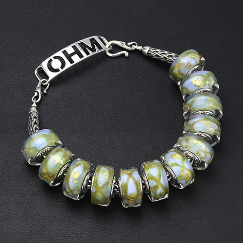 OHM Beads Swim Back (AMG138)  sterling-silver Bead The Alternative Bead