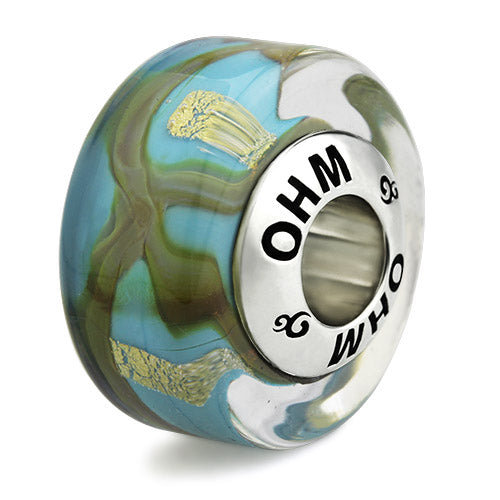 OHM Beads Sky Network (AMG141)  sterling-silver Bead The Alternative Bead