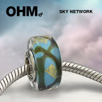 OHM Beads Sky Network (AMG141)  sterling-silver Bead The Alternative Bead