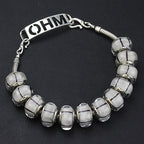 OHM Beads Grill Grid (AMG148)  sterling-silver Bead The Alternative Bead