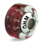 OHM Beads Work Hard (Retired) (AMG163)  sterling-silver Bead The Alternative Bead