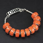 OHM Beads Breath By Breath (AMG169)  sterling-silver Bead The Alternative Bead