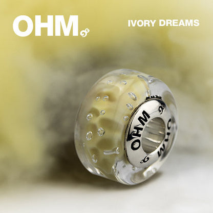  OHM Beads Ivory Dreams Bead by The Alternative Bead 