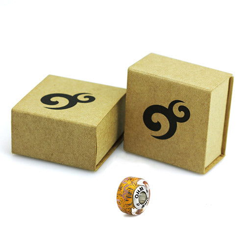OHM Beads Synthwave Serenade (AMG189)  sterling-silver Bead The Alternative Bead