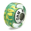 OHM Beads Golden Forest (AMG266)  sterling-silver Bead The Alternative Bead