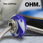 OHM Beads GOTM NO. 32 Tea Cupping (AMG274)  sterling-silver Bead The Alternative Bead