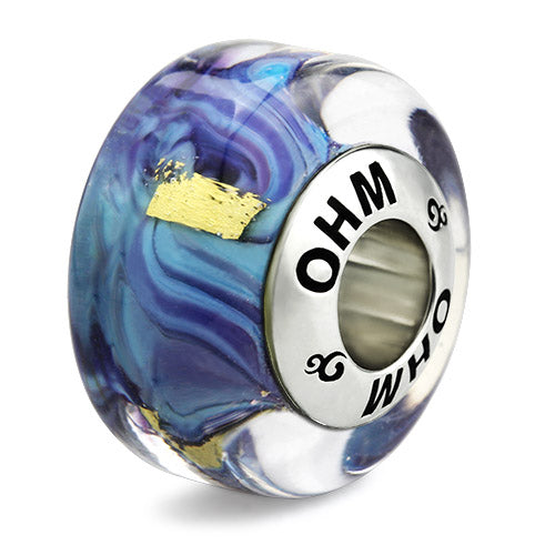  OHM Beads GOTM NO. 39 Golden Archipelago Bead by The Alternative Bead 