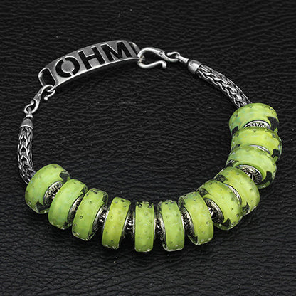  OHM Beads Slim Lime (Retired) Bead by The Alternative Bead 