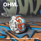 OHM Beads Feelings Clashing Makes Sense  glass Bead by The Alternative Bead. Your official OHM Beads Retailer from Germany