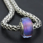 OHM Beads GOTM NO. 52 Whispers From Midnight purple and pink glass Bead by The Alternative Bead. Your official OHM Beads Retailer from Germany