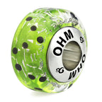 OHM Beads GOTM NO. 34 Connect The Dots  sterling-silver Bead The Alternative Bead