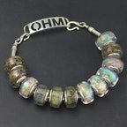 OHM Beads GOTM NO. 37 Supernova  sterling-silver Bead The Alternative Bead