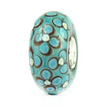 Elfbeads Arabian Sea Flowerstone blue glass Bead by The Alternative Bead. Your official Elfbeads Retailer from Germany