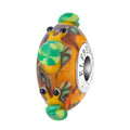 Elfbeads Amber Snails  glass Bead by The Alternative Bead. Your official Elfbeads Retailer from Germany