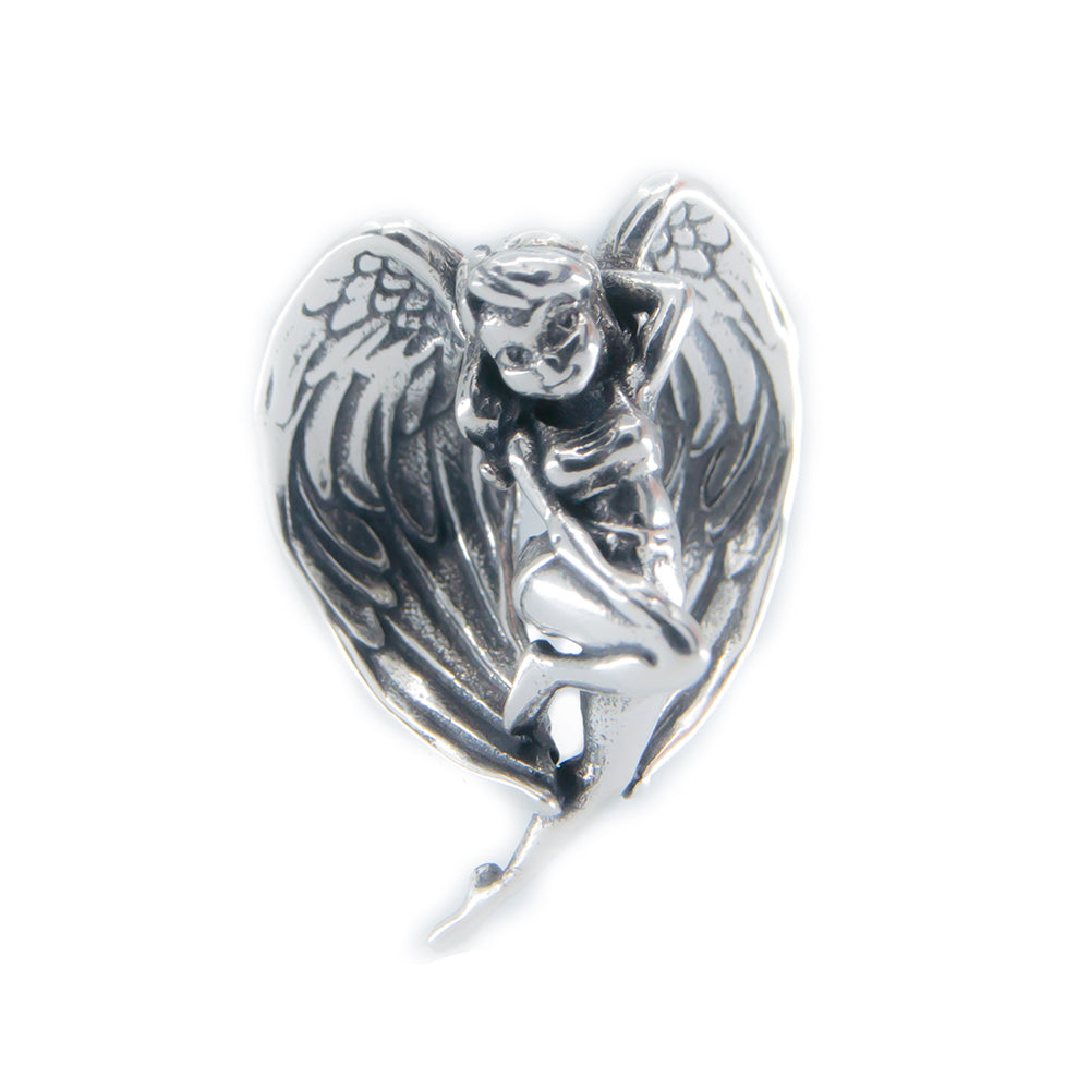 The Alternative Bead: Aurora Charm - Angel of Love Sterling Silver Charm Picture 1