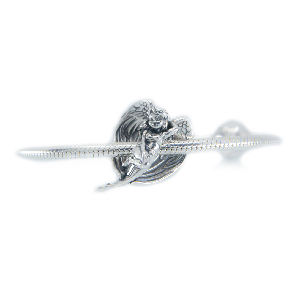 The Alternative Bead: Aurora Charm - Angel of Love Sterling Silver Charm Picture 3