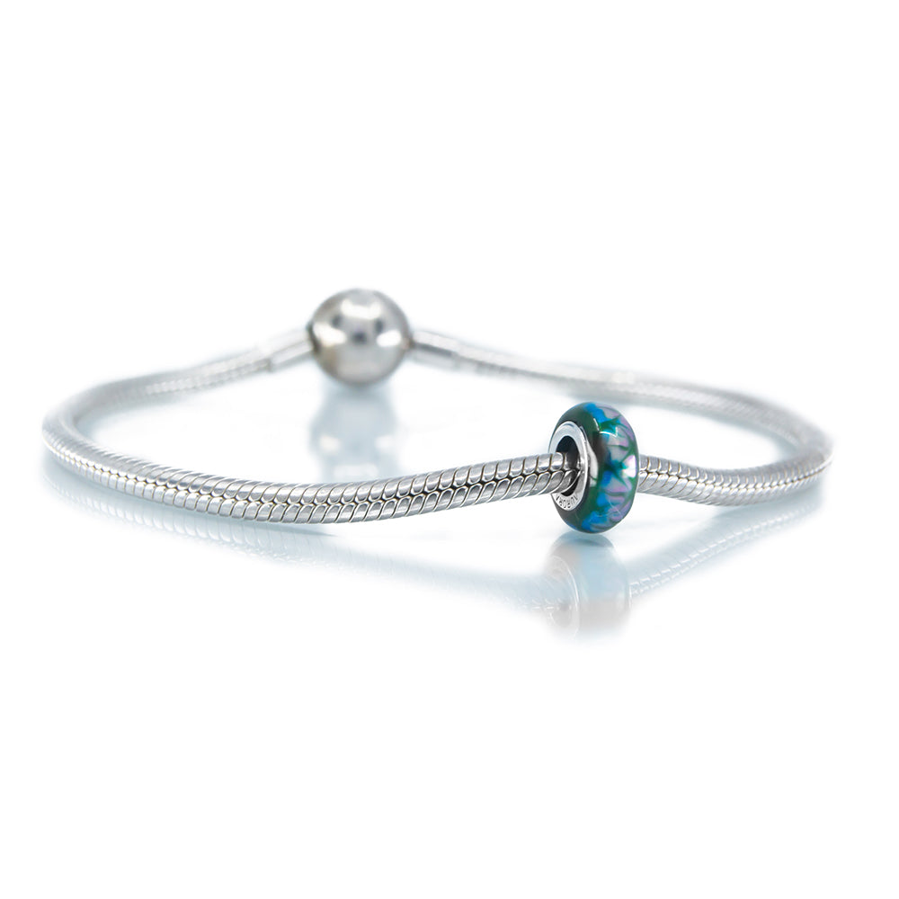 The Alternative Bead: Aurora Charm - Aurora Lights Special Edition Stopper Sterling Silver Charm Picture 3