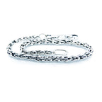 Aurora Charm Aurora’s Chain Bracelet with Lobster Clip silver sterling-silver Bracelet by The Alternative Bead. Your official Aurora Charm Retailer from Germany