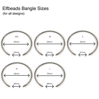Elfbeads Horizon Bangle silver sterling-silver Bangle by The Alternative Bead. Your official Elfbeads Retailer from Germany