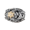 Elfbeads Blizzard Gems Barrel Two-Tone silver sterling-silver Bead by The Alternative Bead. Your official Elfbeads Retailer from Germany